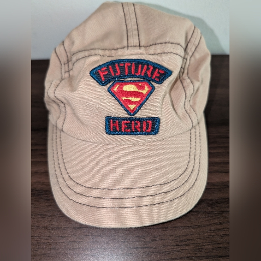 Baby GAP Superman Hat Future Hero Size Medium/Large 100% Cotton